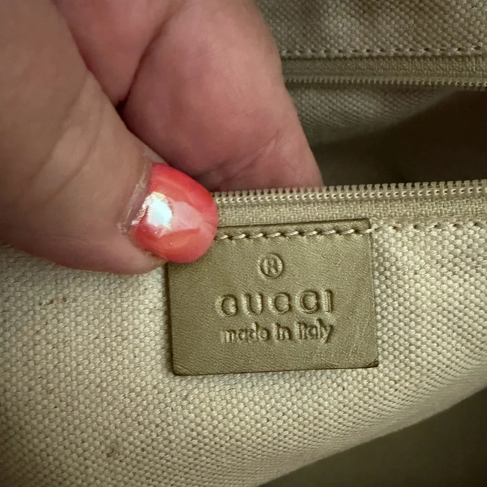 Gucci GG Monogram Leather Sukey Boston Bag